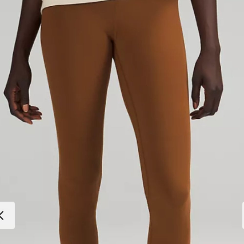 lululemon Align High-Rise Pant 25" Roasted Brown